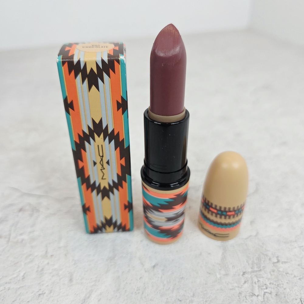MAC Hot Chocolate Satin Lipstick - Picture 2 of 5